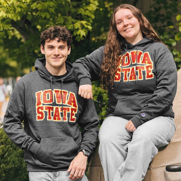 Champion® Iowa State Gray Hoodie